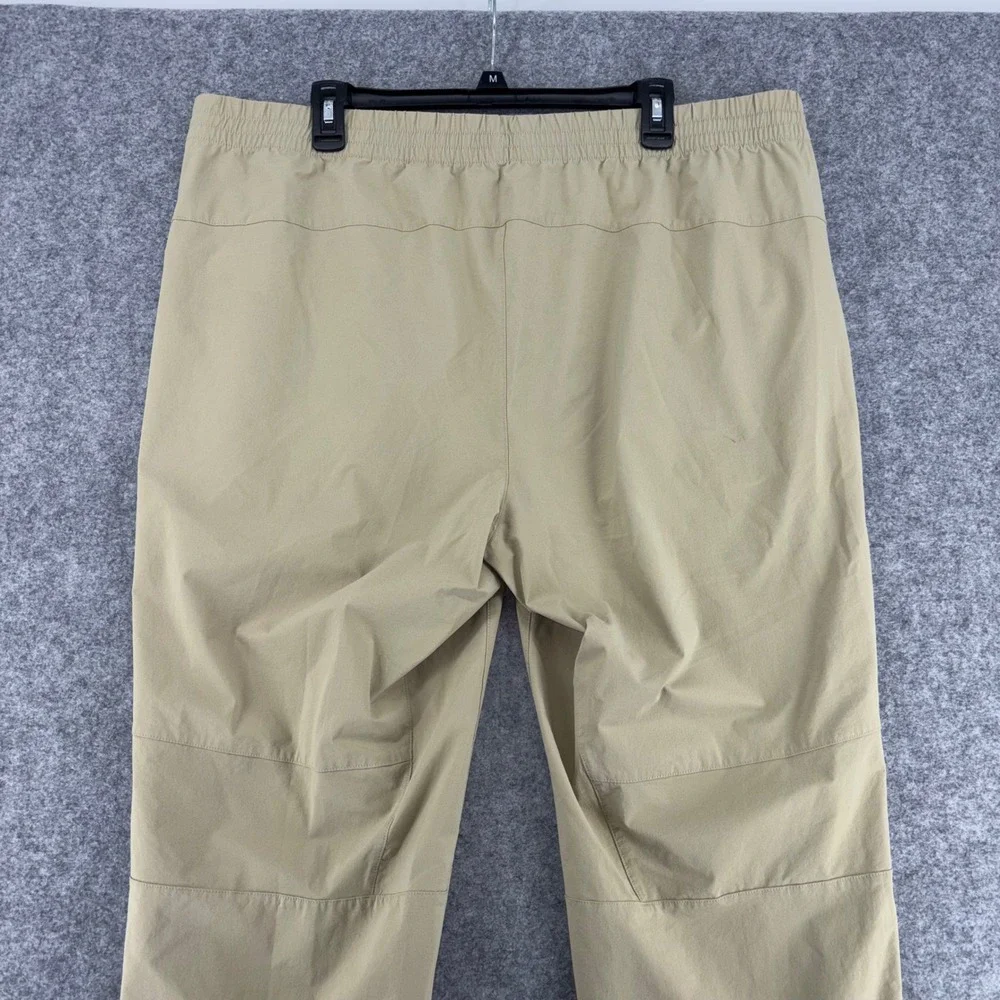 VRST Mens Training Joggers Khaki Tan Stretch Performance Pants XXL Preppy